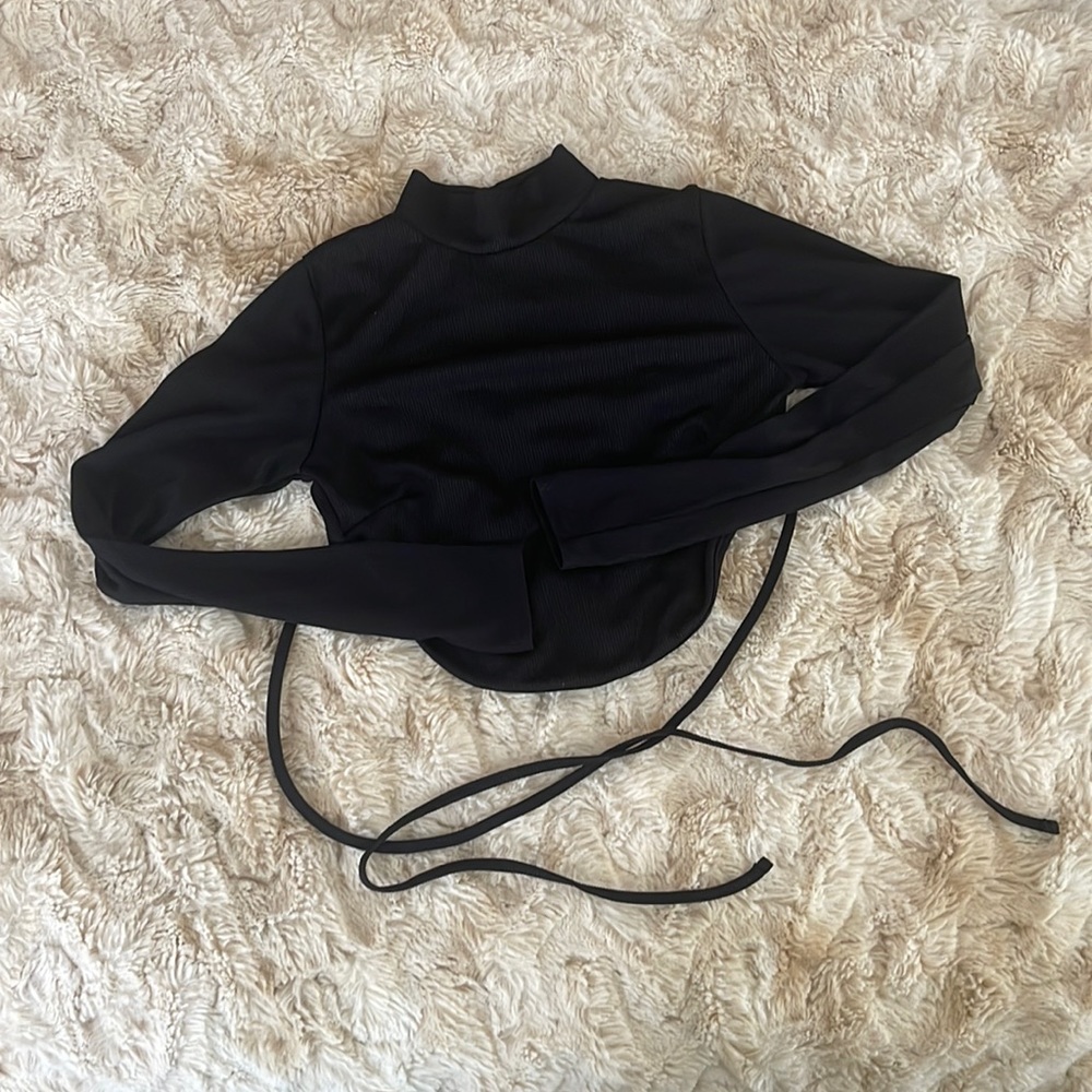 Nasty Gal Open Back Top